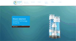 Desktop Screenshot of airopackgroup.com